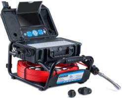 [0512TVB3499FB10512SL] 3499FB Camera Ø 23mm with 10'' LCD Screen + Built-in both 512Hz Sonde + SL - 40m - Ø 6,8mm cable