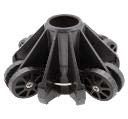 [0512TVBS2810W] Camera centering guide Ø 100mm with wheels for Ø 23mm camera head