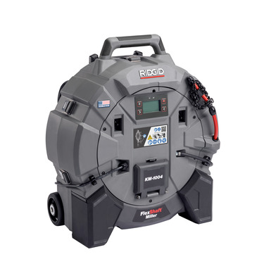 [79783] 79783 Ridgid FlexShaft, KM-1004 Milling machine Complete, EU plug. Includes 2× 18 V, 5 Ah Batteries & 18 V Charger 